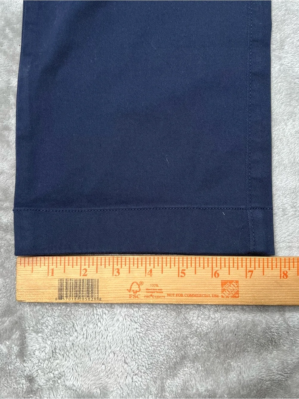 NWT J Crew Straight Fit Flex Pants Mens 36x32 Navy Blue Chino Stretch Cotton